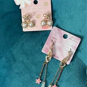 Sweet Society Hot Topic Earrings